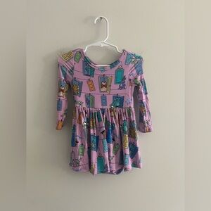 Disney Little Sleepies Monsters Inc Bamboo Dress 6-12M Play Collection